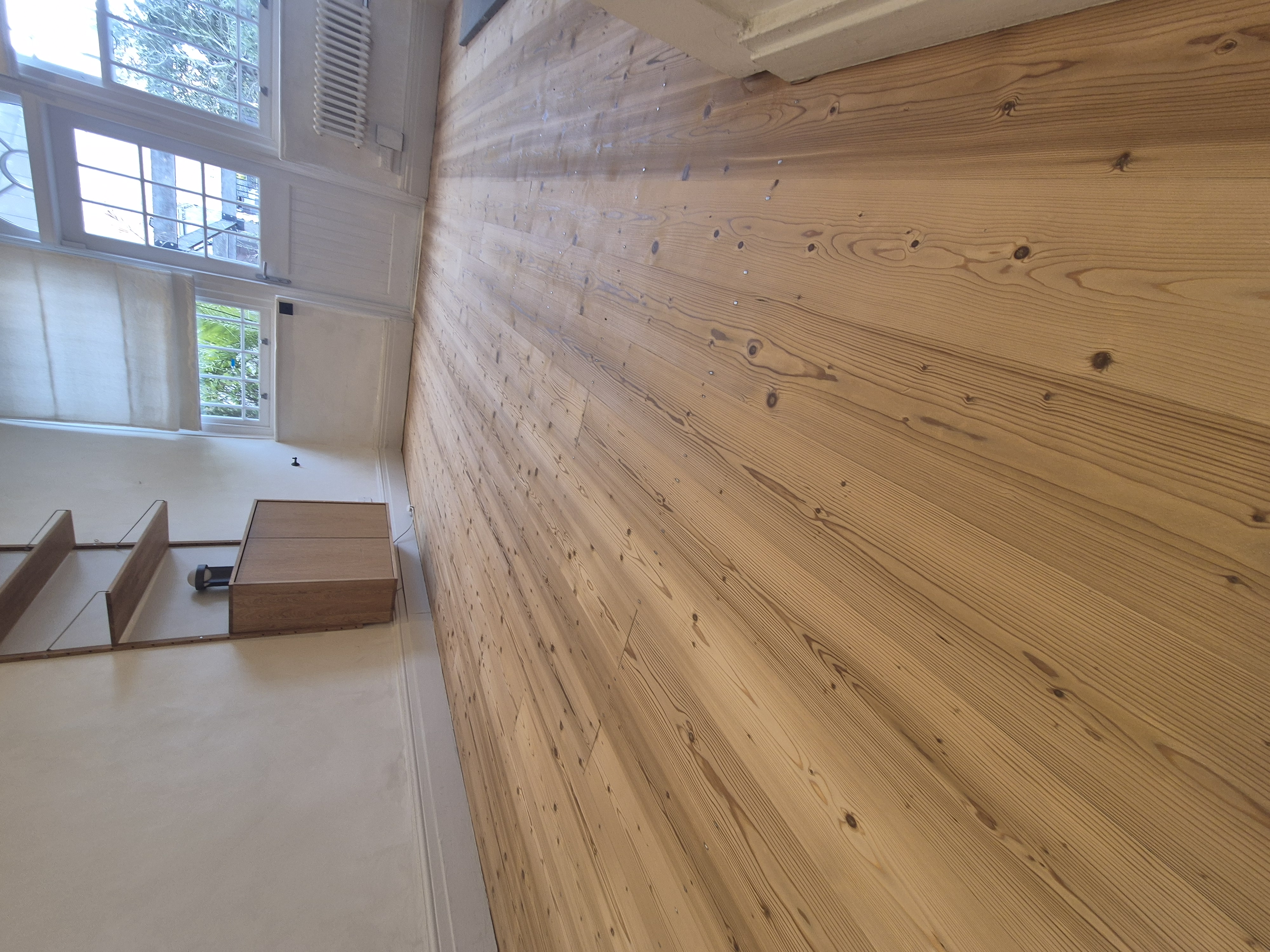 Wood floor restoration