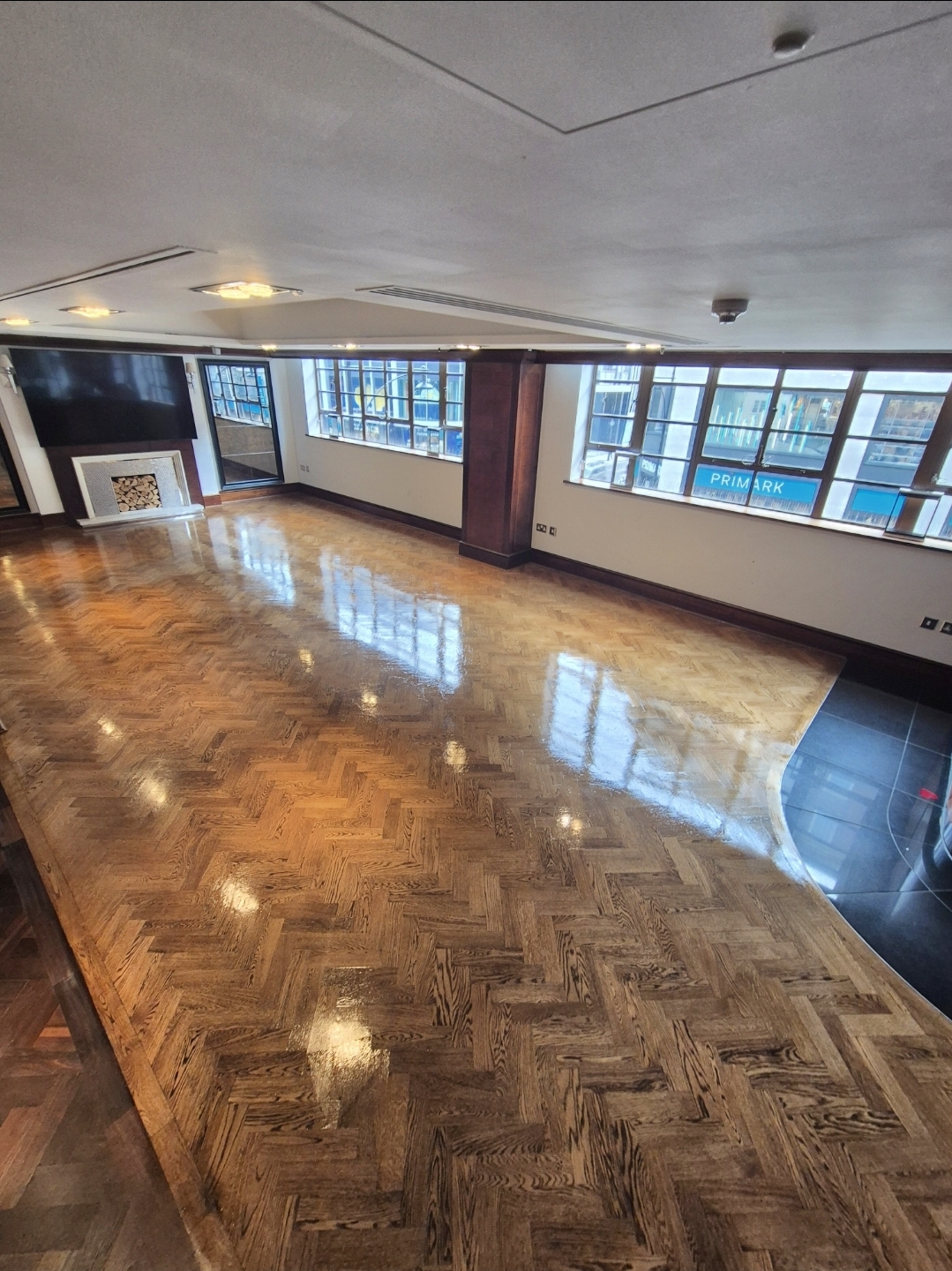 After floor installation