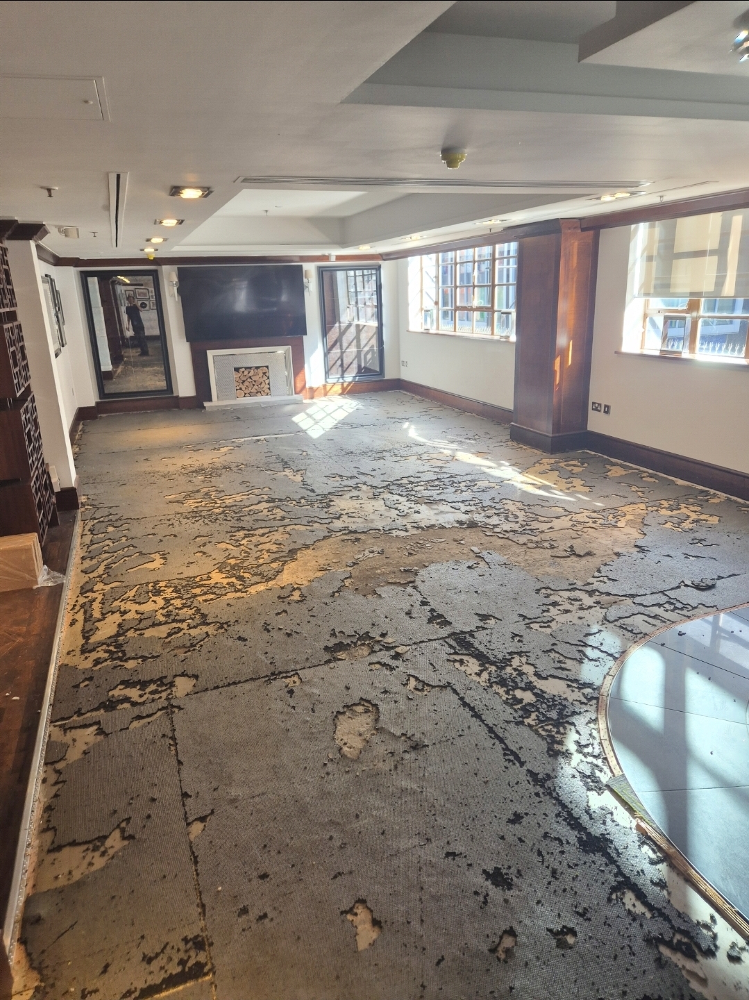 Before floor installation