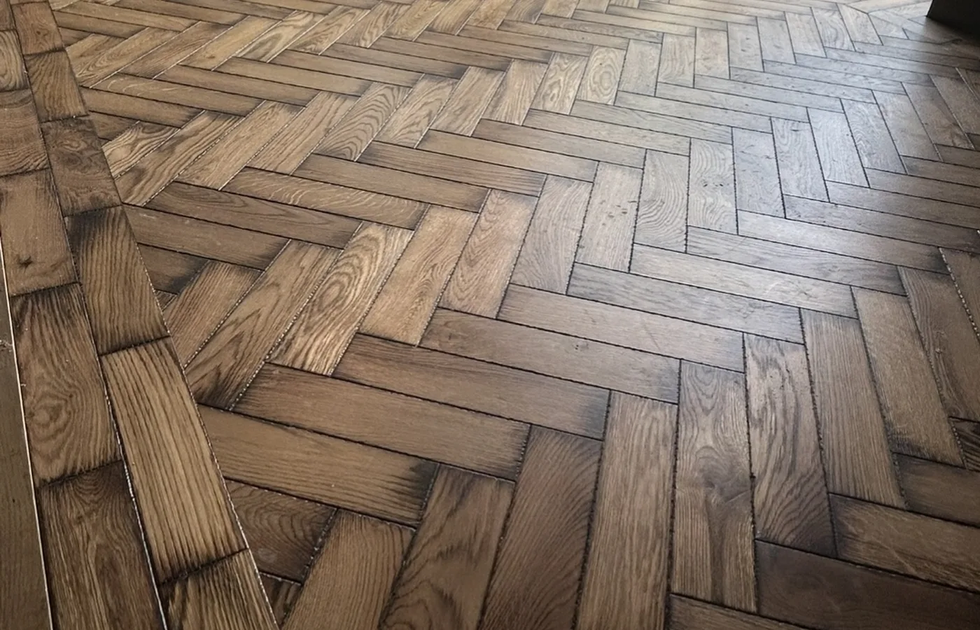 Commercial Parquet Installation photograph 2