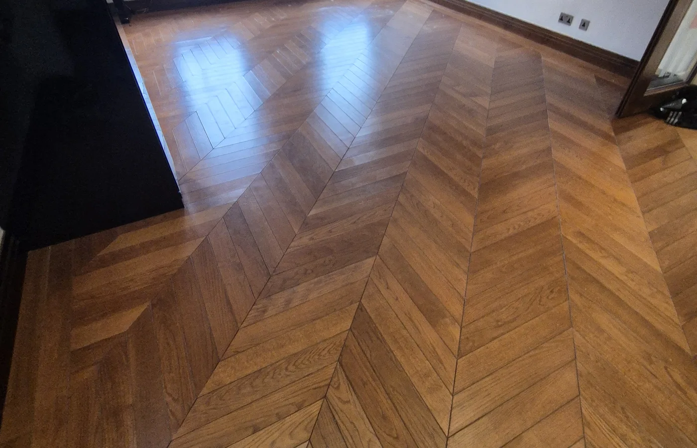 Herringbone Sanding and Finishing photograph 4