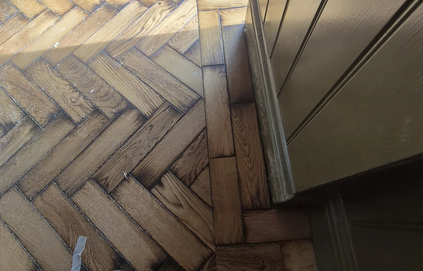 Herringbone Sanding and Finishing photograph 2