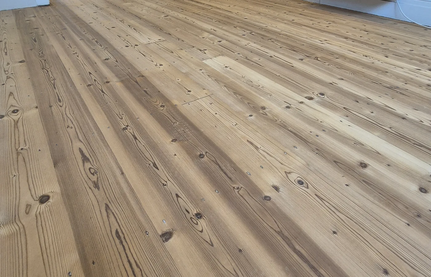 Pine Floor Sanding and Natural Finish photograph 4